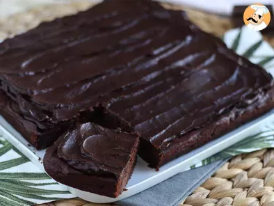 Brownie de aguacate y chocolate sin mantequilla - sin lactosa - foto 6