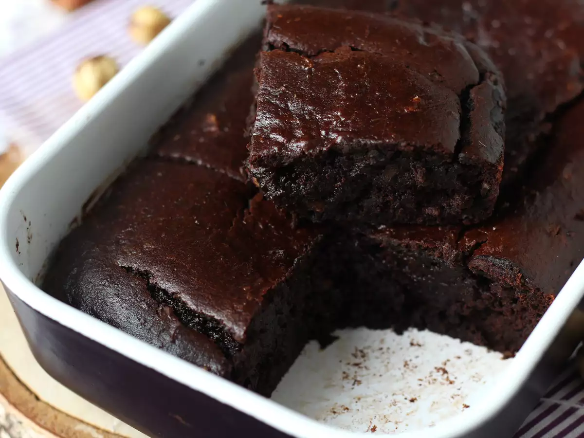 Brownie de boniato sin mantequilla ni aceite - foto 3