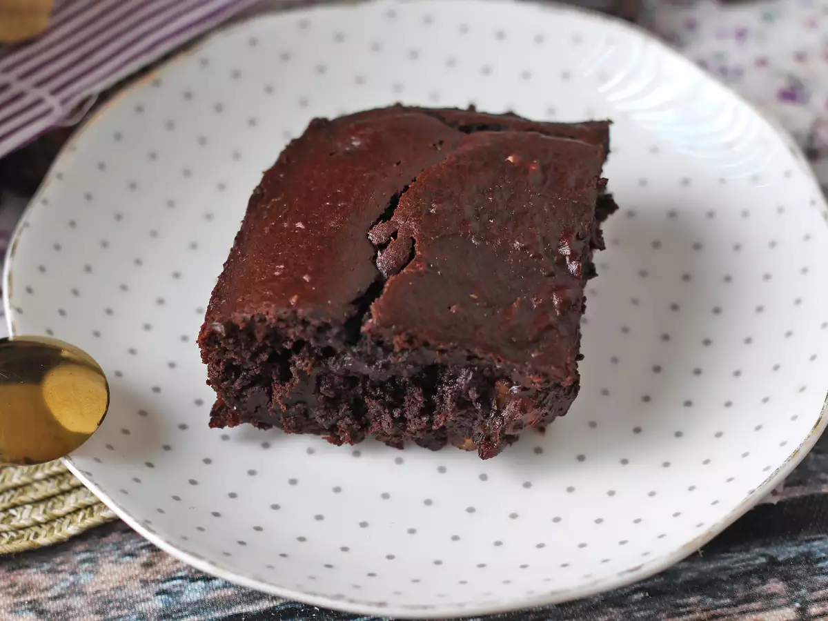 Brownie de boniato sin mantequilla ni aceite - foto 4
