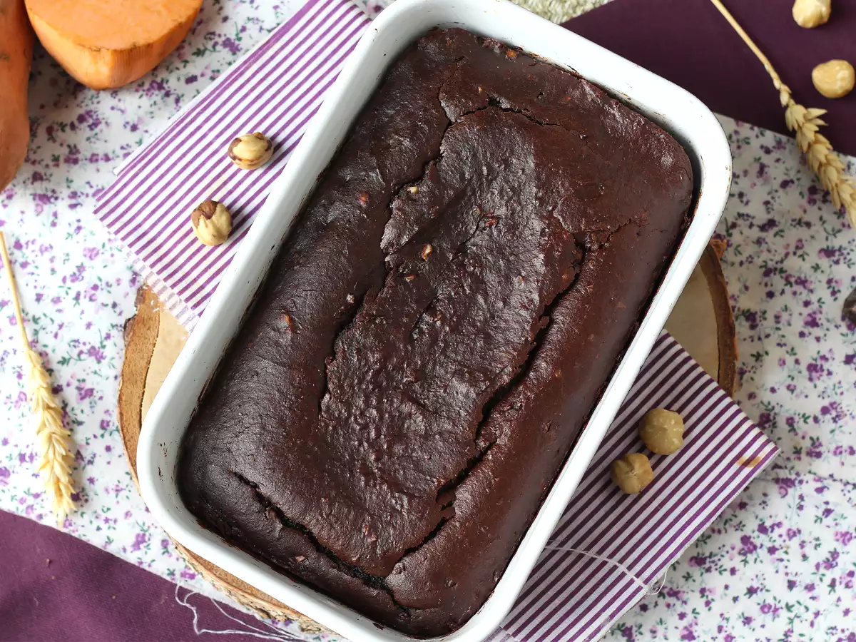 Brownie de boniato sin mantequilla ni aceite - foto 5