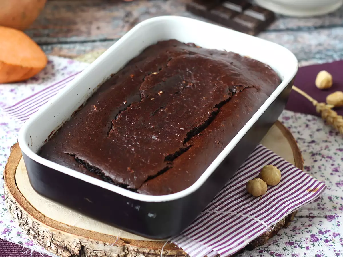 Brownie de boniato sin mantequilla ni aceite - foto 7