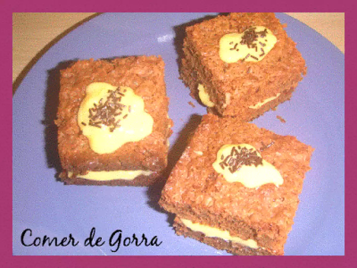 BROWNIE DE CHOCOLATE CON LECHE