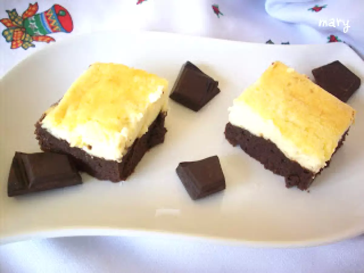 Brownie de chocolate y queso - foto 3