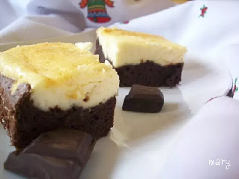 Brownie de chocolate y queso - foto 5