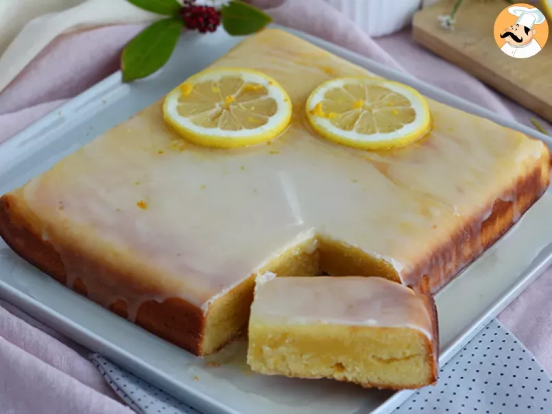 Brownie de limón con glaseado - foto 4