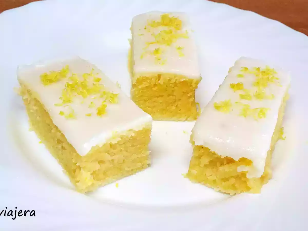 Brownie de limón o Lemonie