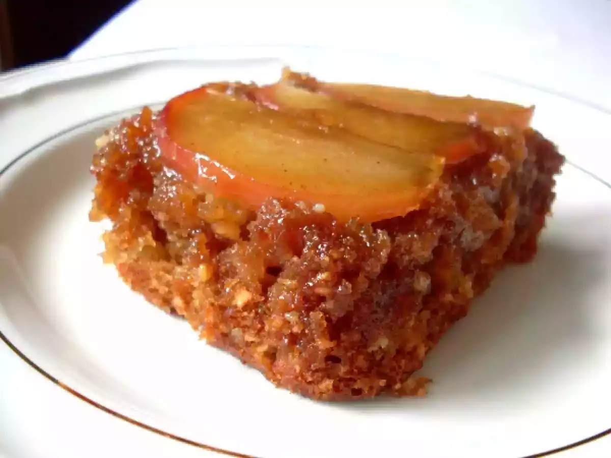 Brownie de Manzana Caramelizada