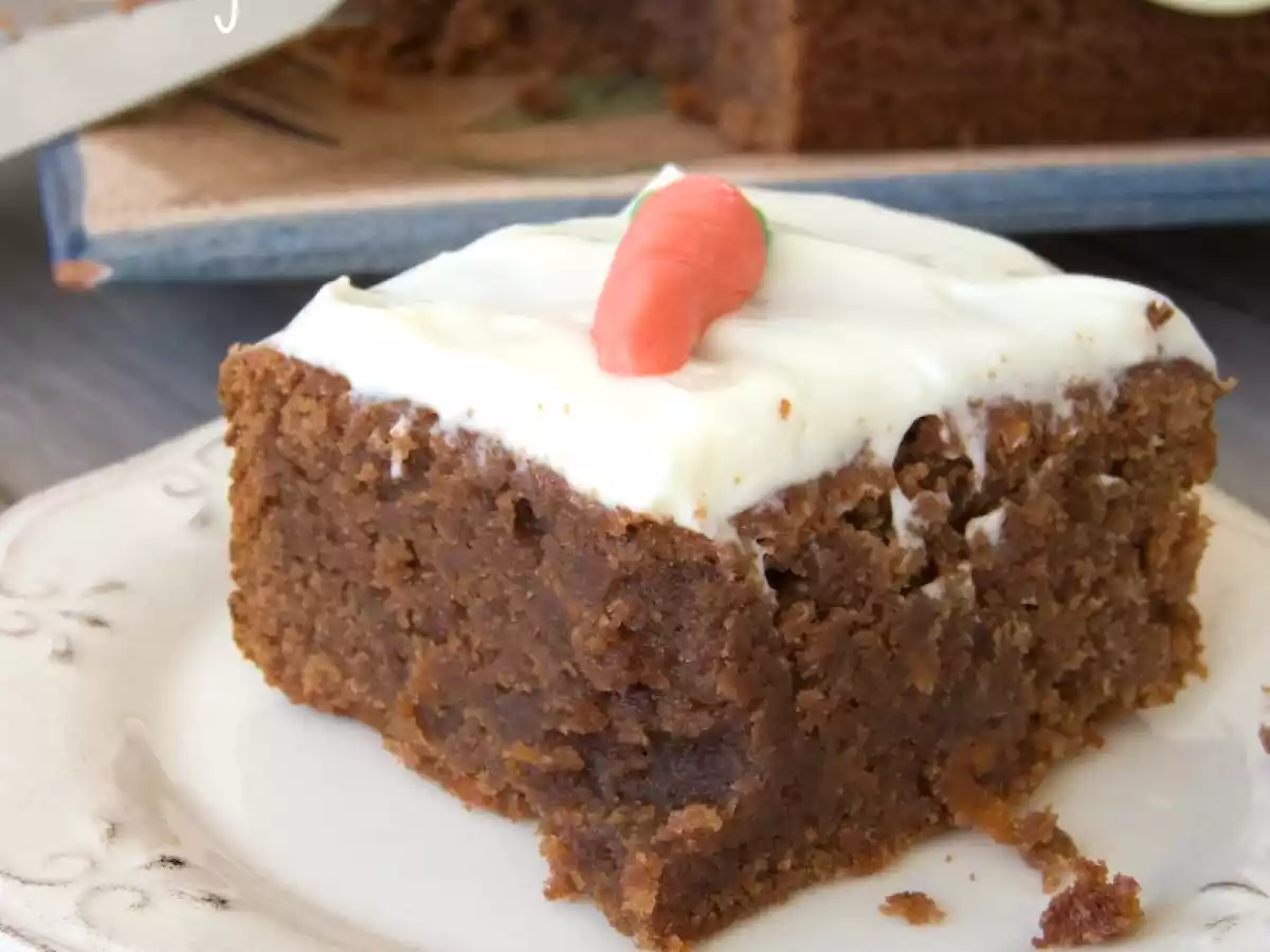 Brownie de Zanahoria y Almendra