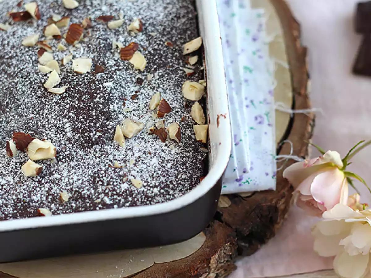 Brownie en microondas, receta express - foto 3