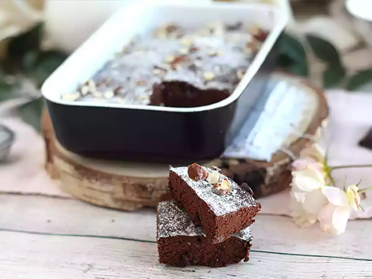 Brownie en microondas, receta express - foto 4