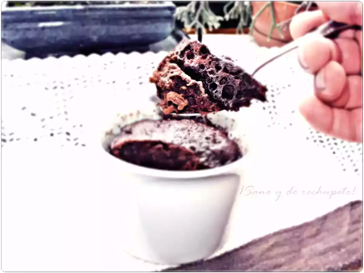 Brownie en taza (¡y en el microondas!) - foto 3