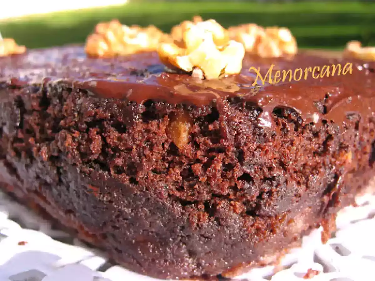 Brownie rápido en microondas - foto 3