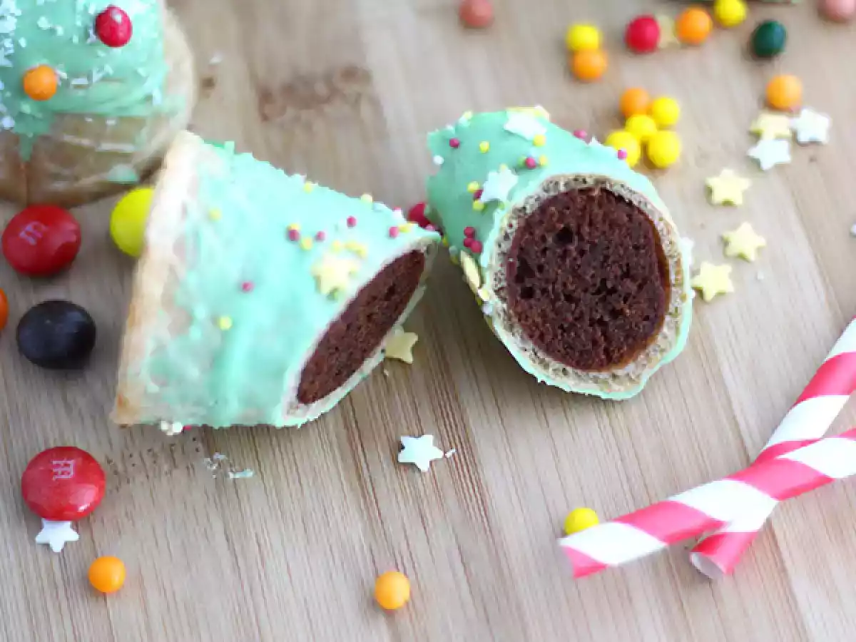 Brownie sorpresa de Navidad - foto 2