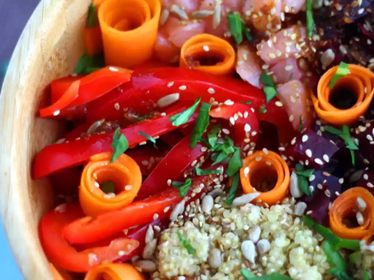 Buddha bowl de salmón - foto 4