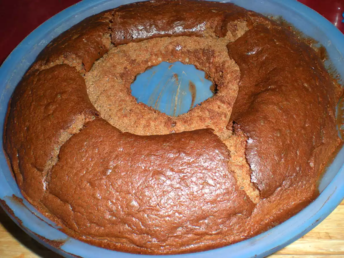 Budin de chocolate con almendras. Paso a paso - foto 2