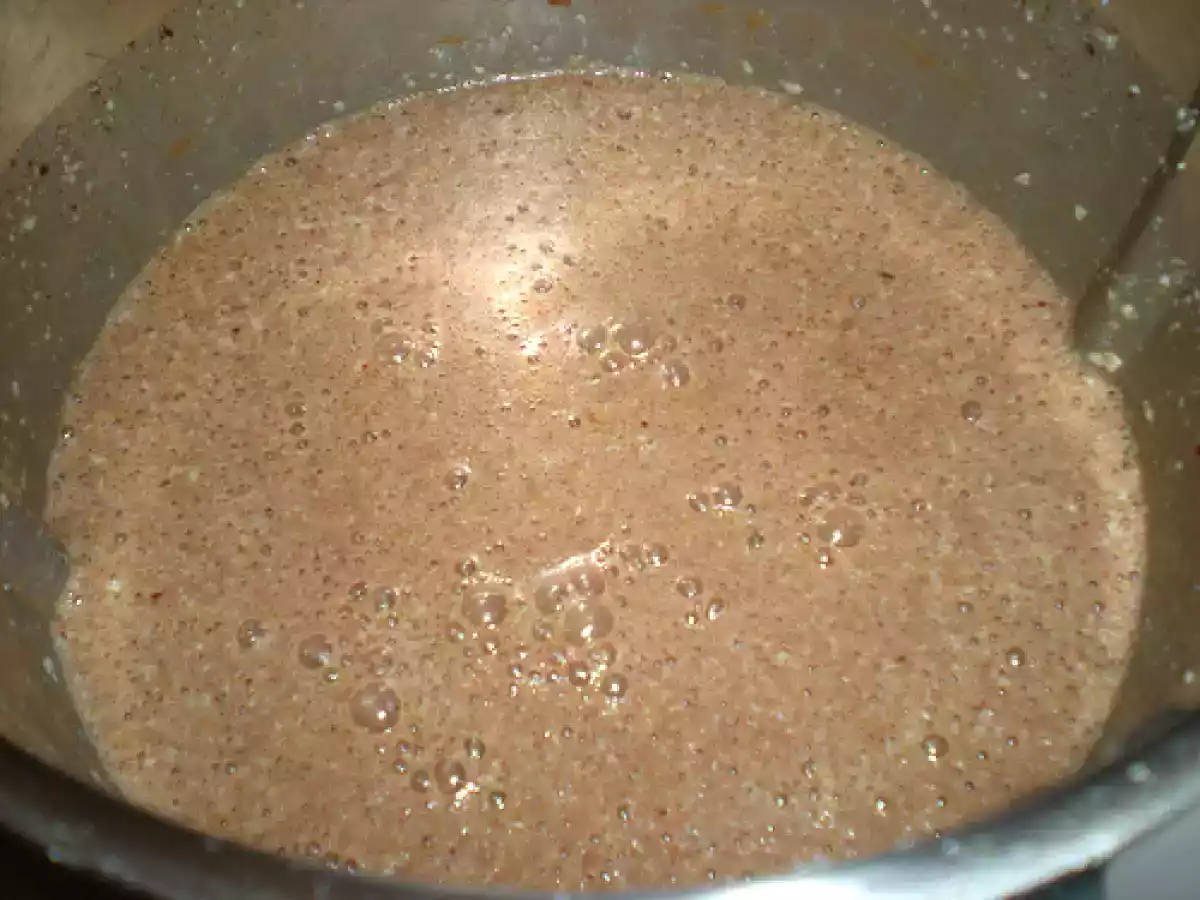 Budin de chocolate con almendras. Paso a paso - foto 6