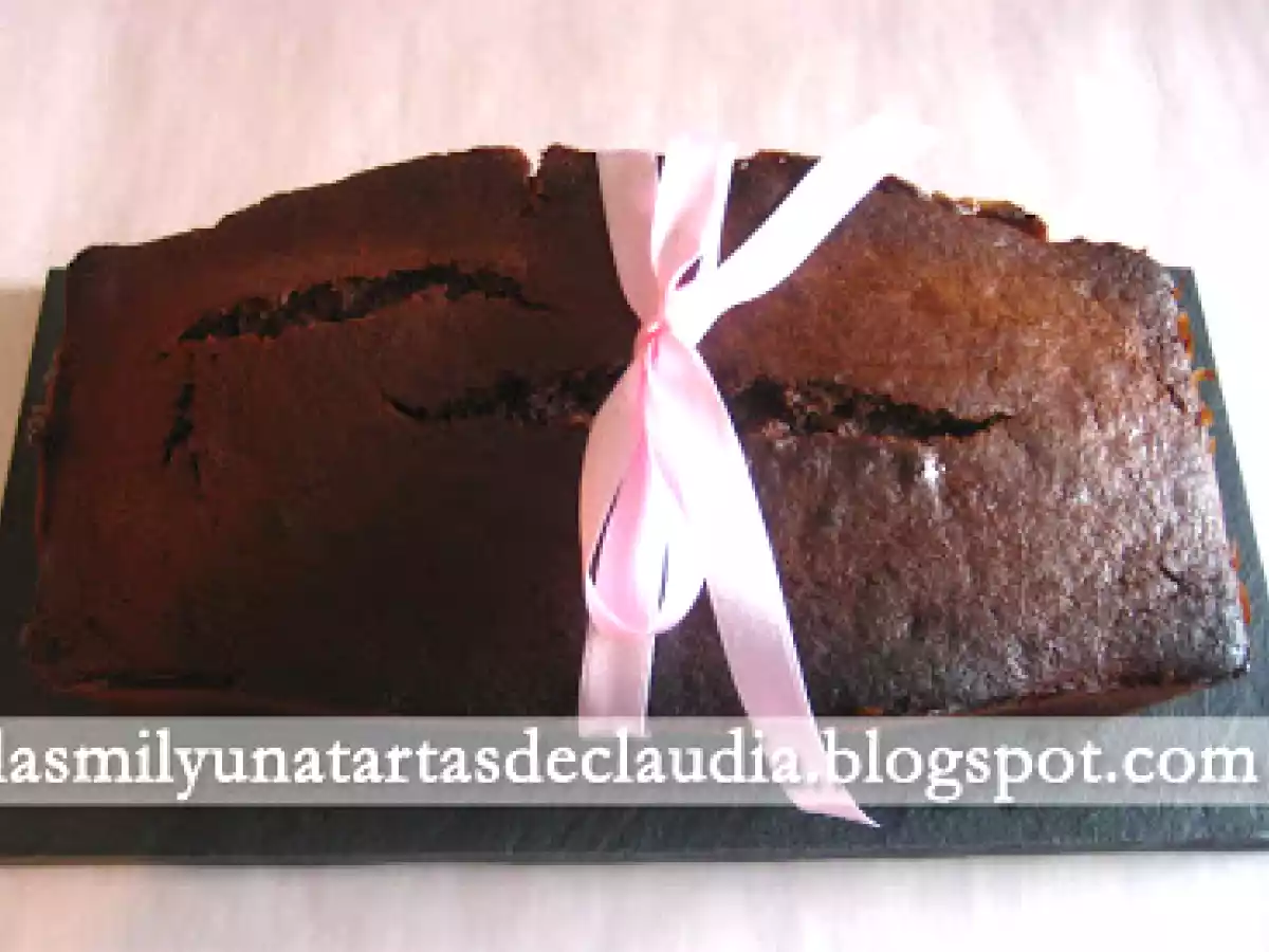 Budín de chocolate perfumado con naranja - foto 2