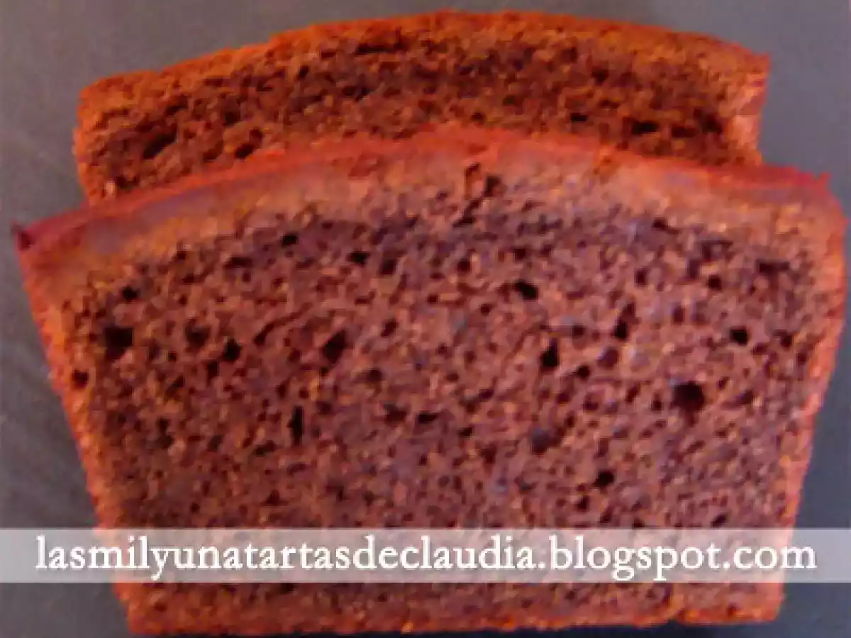 Budín de chocolate perfumado con naranja - foto 3