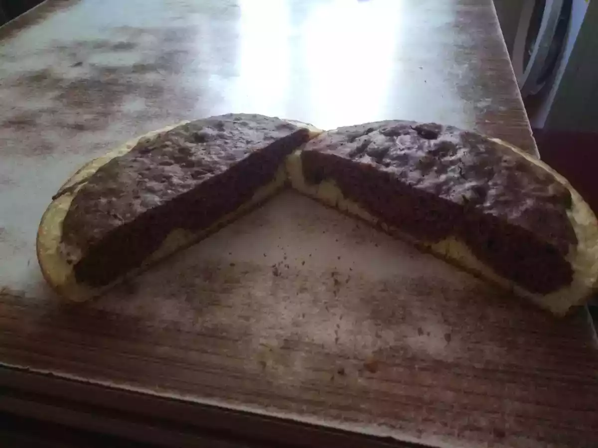 Budín marmolado sin gluten y sin Lactosa