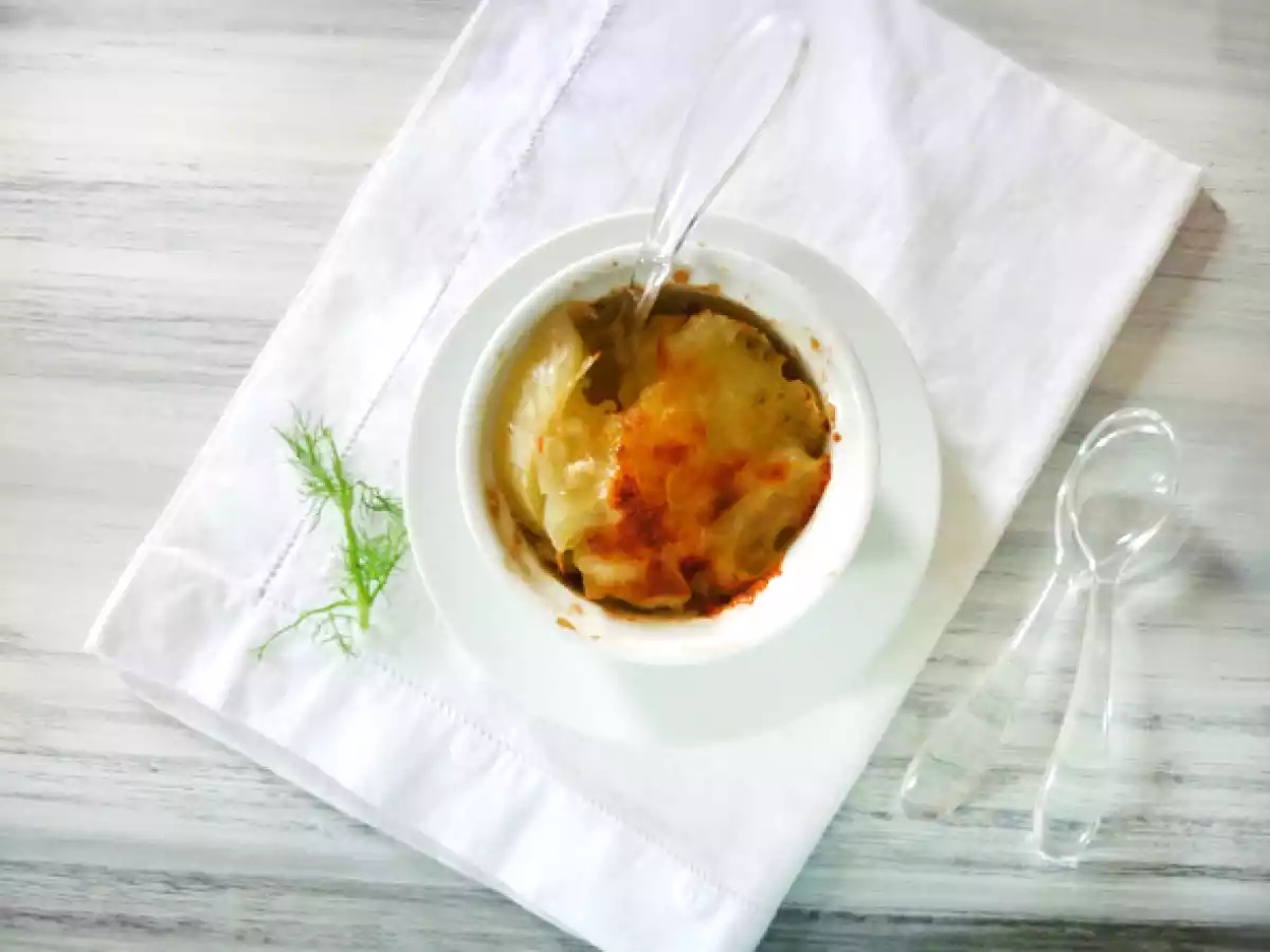 Bulbos de hinojos con mozzarella - foto 3