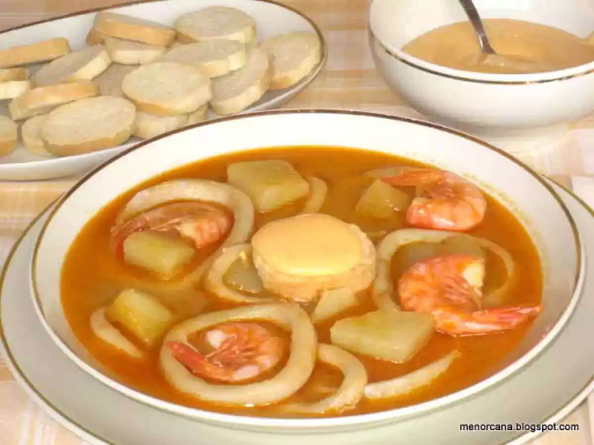 Bullabesa, exquisita sopa de pescado