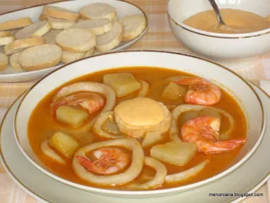Bullabesa, exquisita sopa de pescado