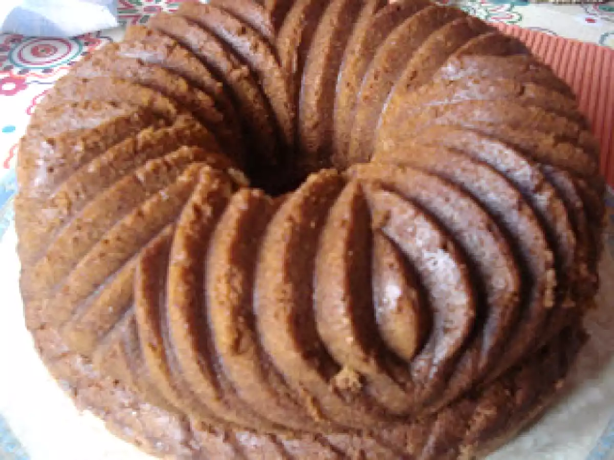BUNDT CAKE DE CHOCOLATE Y NARANJA