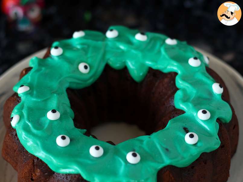 Bundt Cake para Halloween con glaseado terroríficamente divertido, foto 7