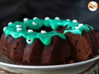 Bundt Cake para Halloween con glaseado terroríficamente divertido, foto 3