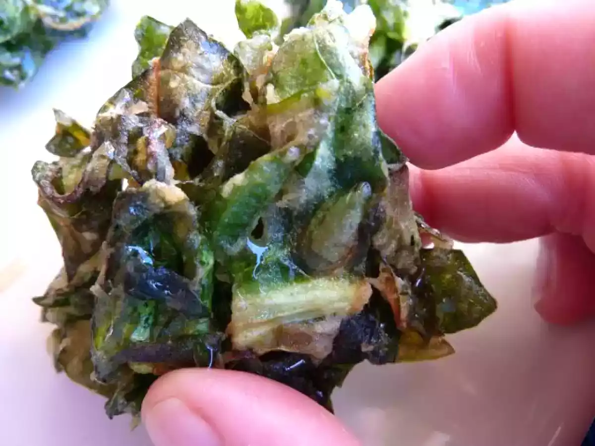 Buñuelos de acelgas con miel exquisitos - foto 4