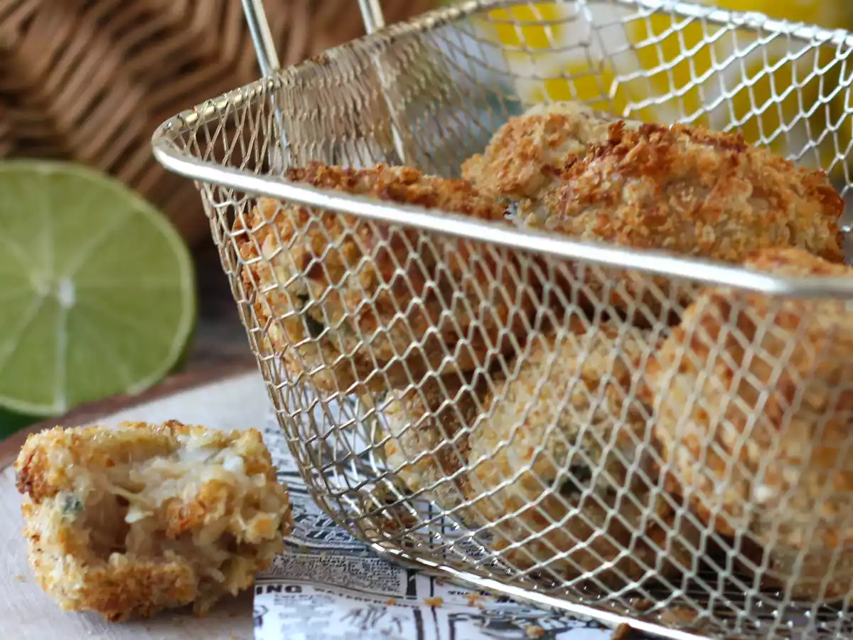 Buñuelos de atún en freidora de aire, para un aperitivo irresistible - foto 3