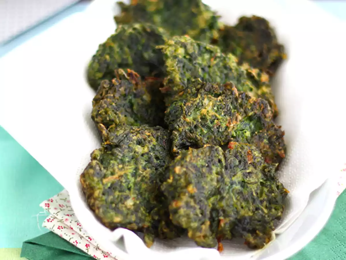 Buñuelos de espinacas fáciles - foto 3