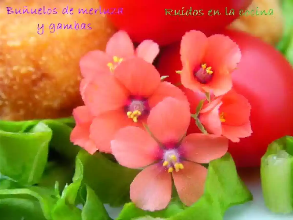 Buñuelos de merluza y gambas - foto 3