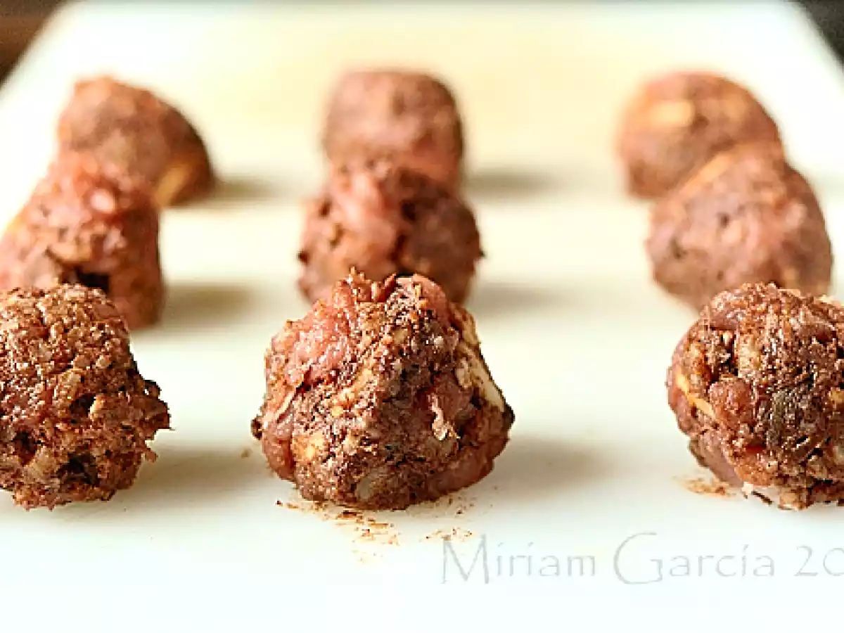 Buñuelos de morcilla de Santi Santamaría - foto 2