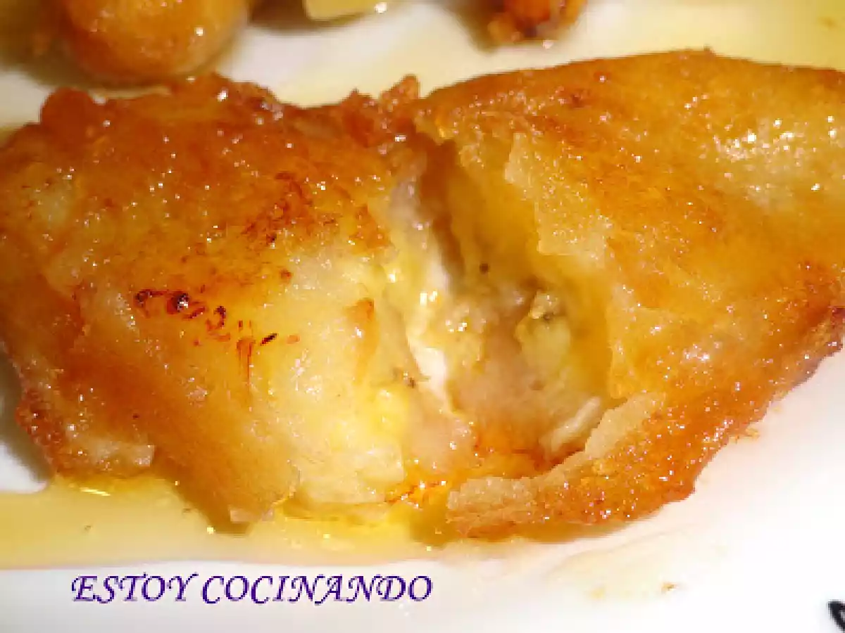 Buñuelos de plátano y kiwi con miel de caña - foto 2