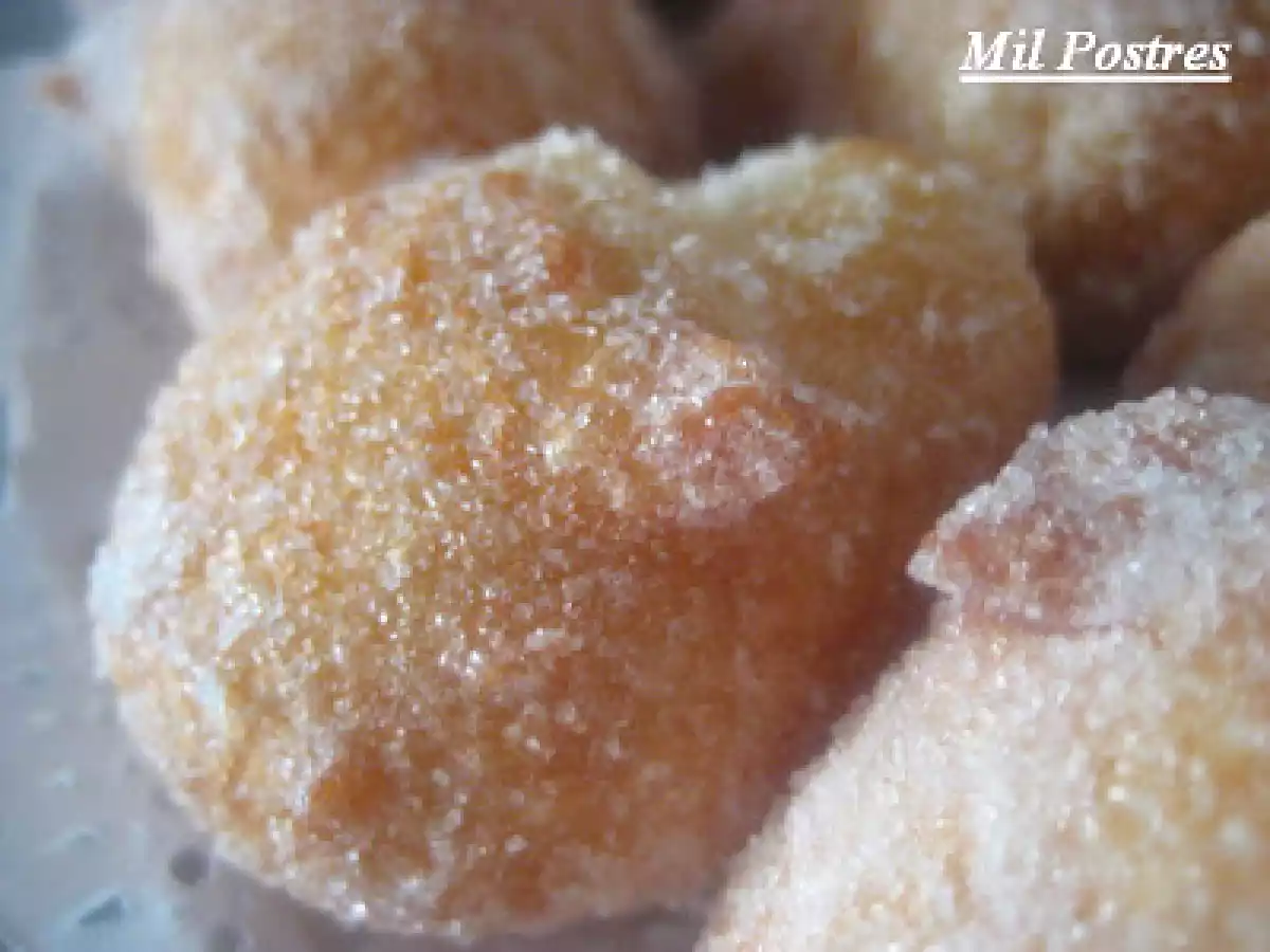 Buñuelos de viento azucarados - foto 4