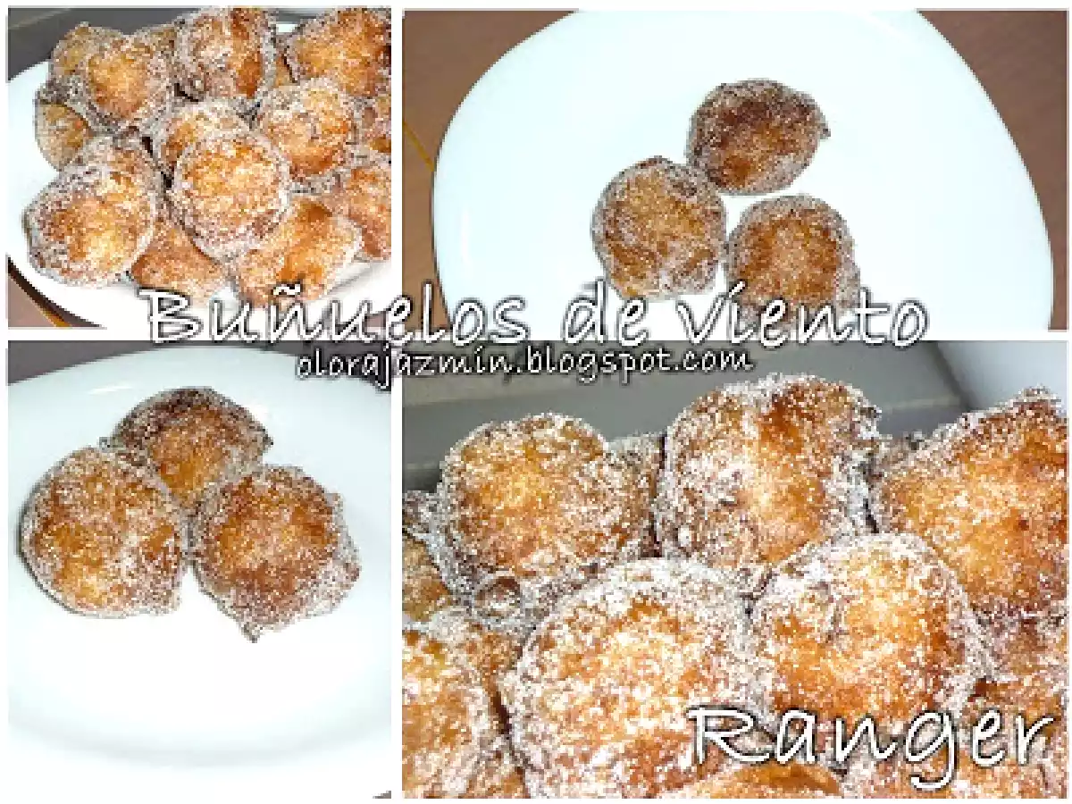 Buñuelos de viento (tradicional y MyCook)