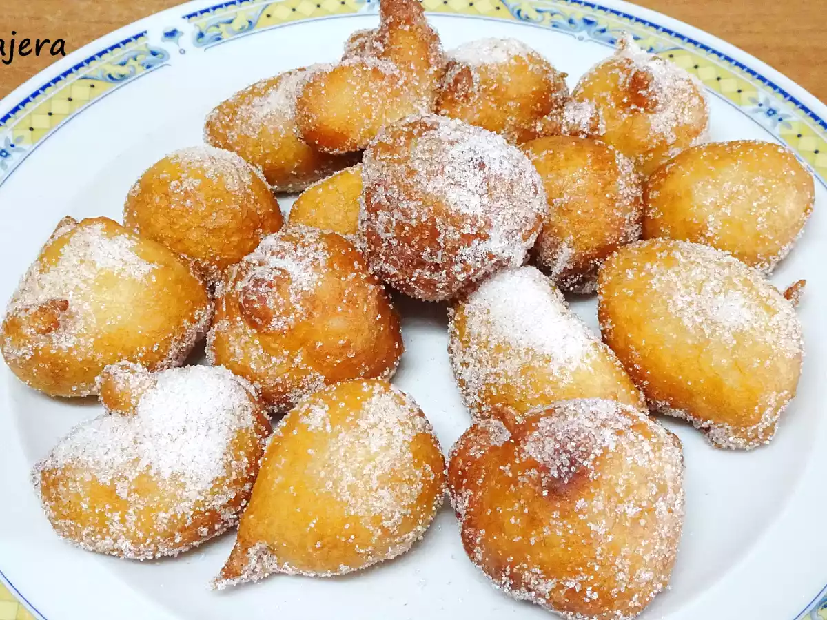 Buñuelos de yogur, con solo 4 ingredientes