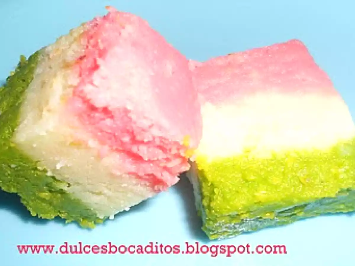BURFI DE COCO, QUE DELICIA DE POSTRE