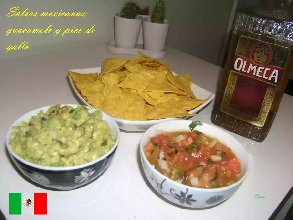 Burritos de pollo con guacamole y pico de gallo.