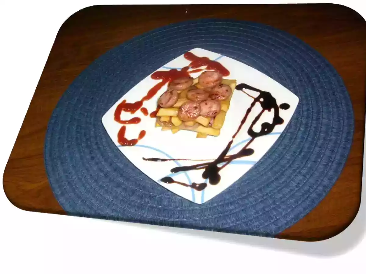BUTIFARRA CON PATATAS