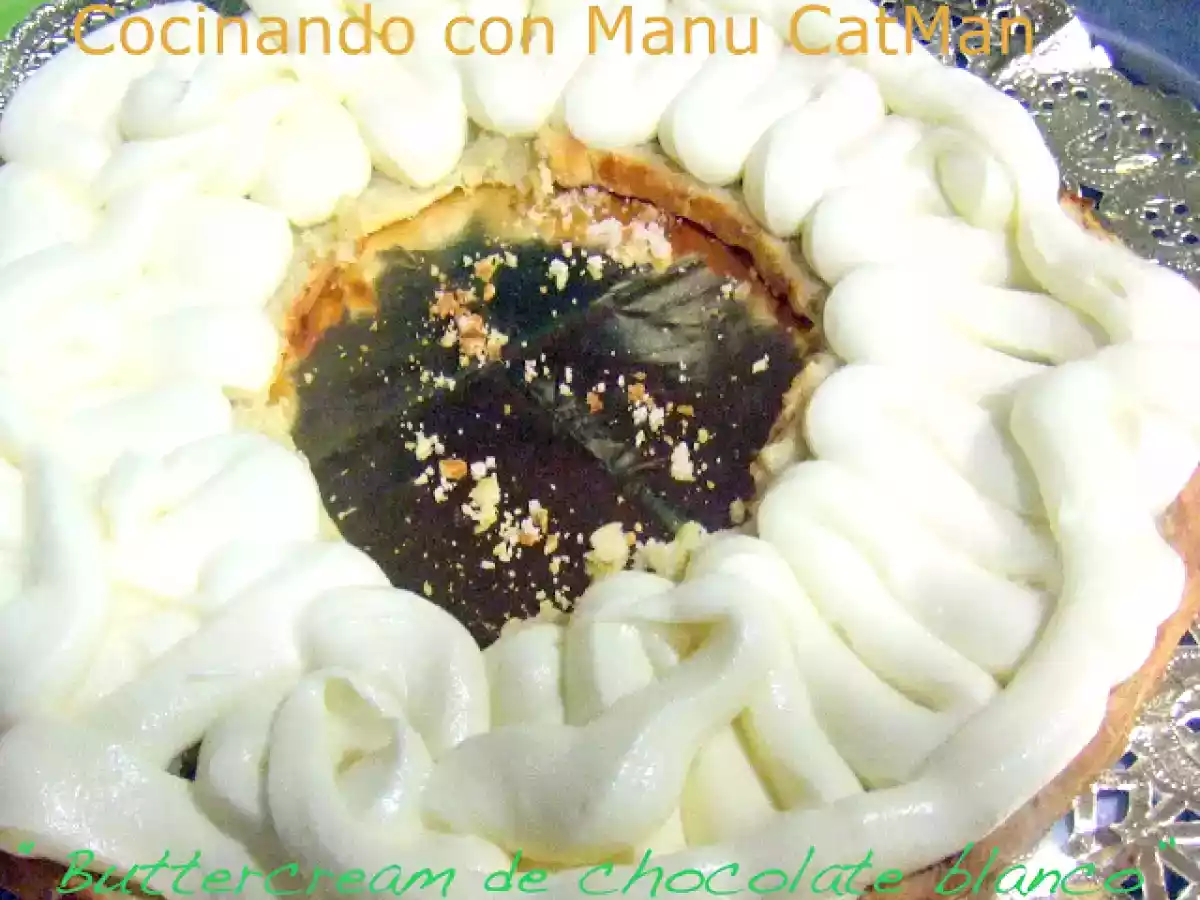 Buttercream de Chocolate Blanco