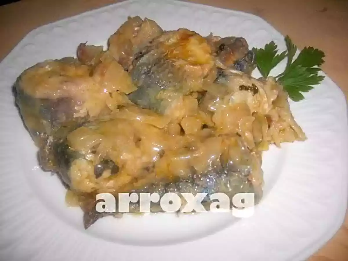 CABALLA EN ESCABECHE DE NARANJA