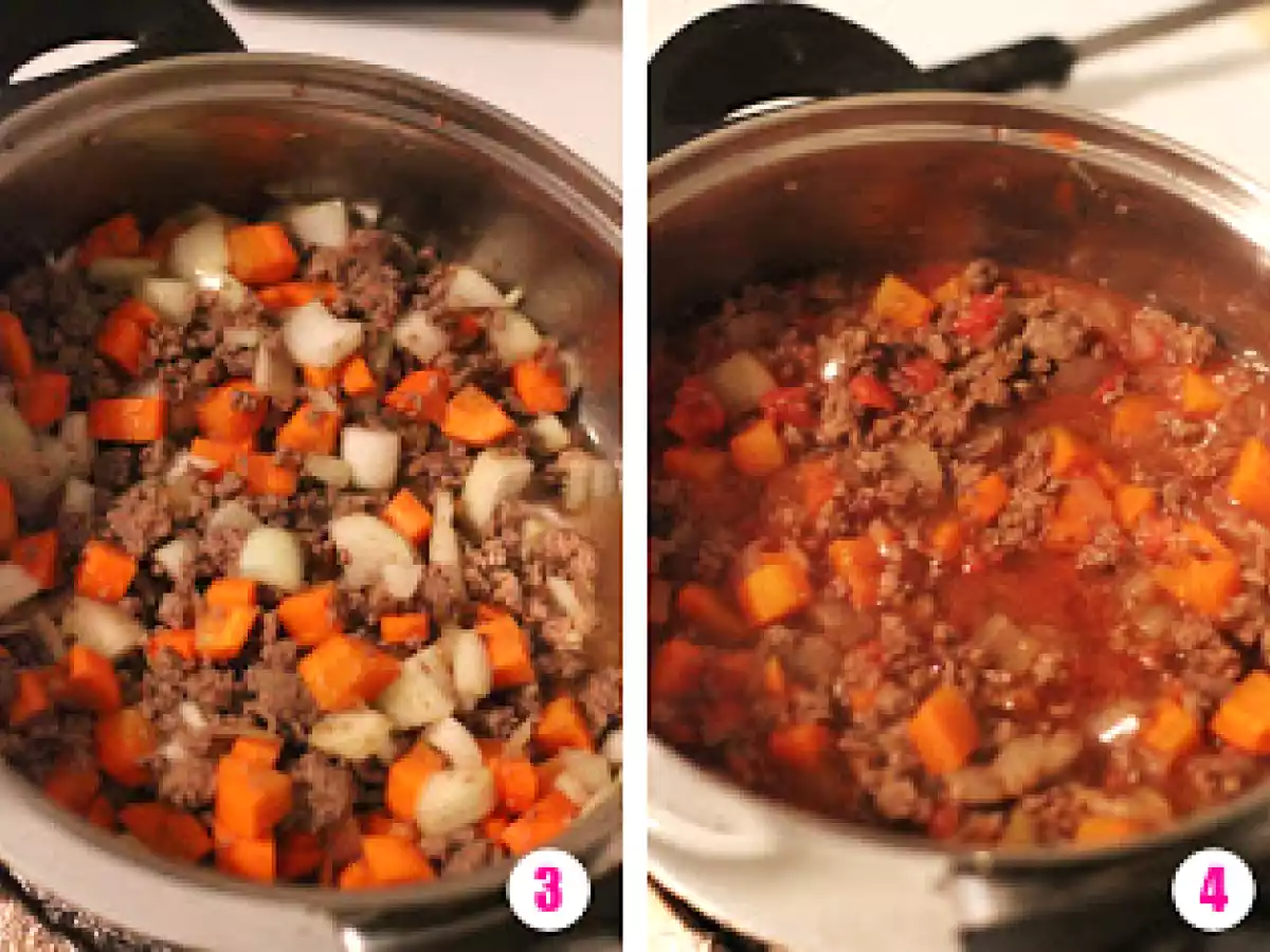 Cacerola de carne con puré de papa al horno - foto 4