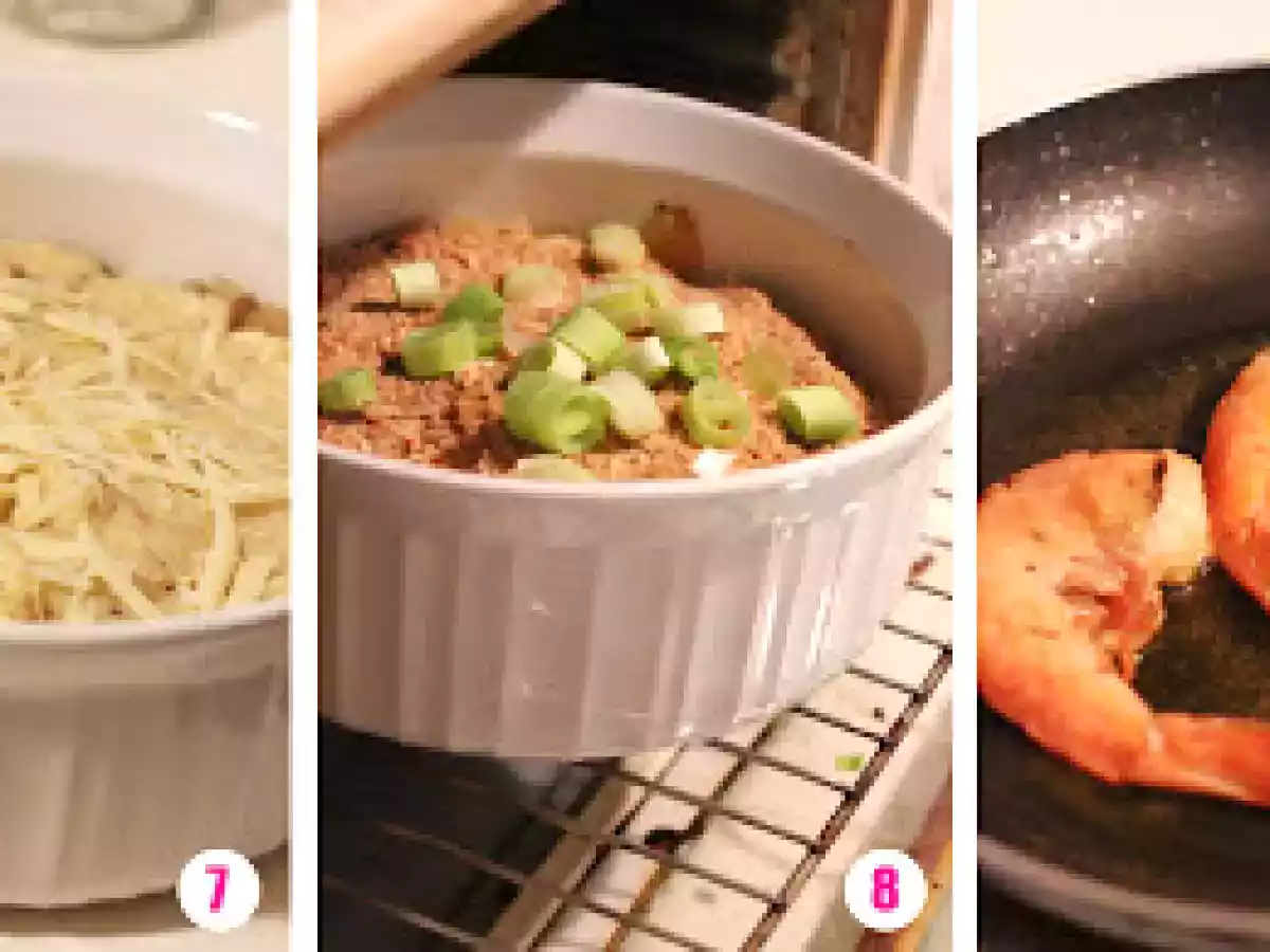 Cacerola de salmón y camarones - foto 7