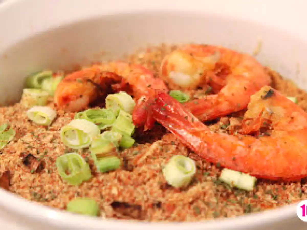 Cacerola de salmón y camarones - foto 8