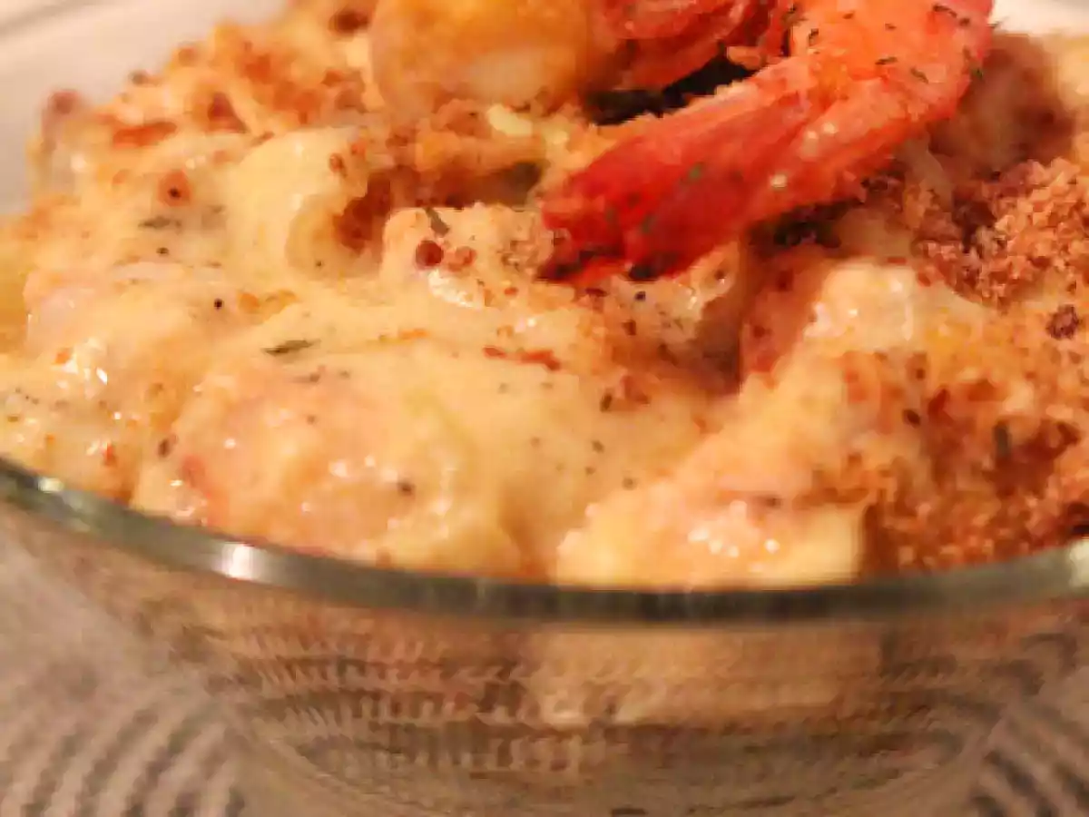 Cacerola de salmón y camarones - foto 9