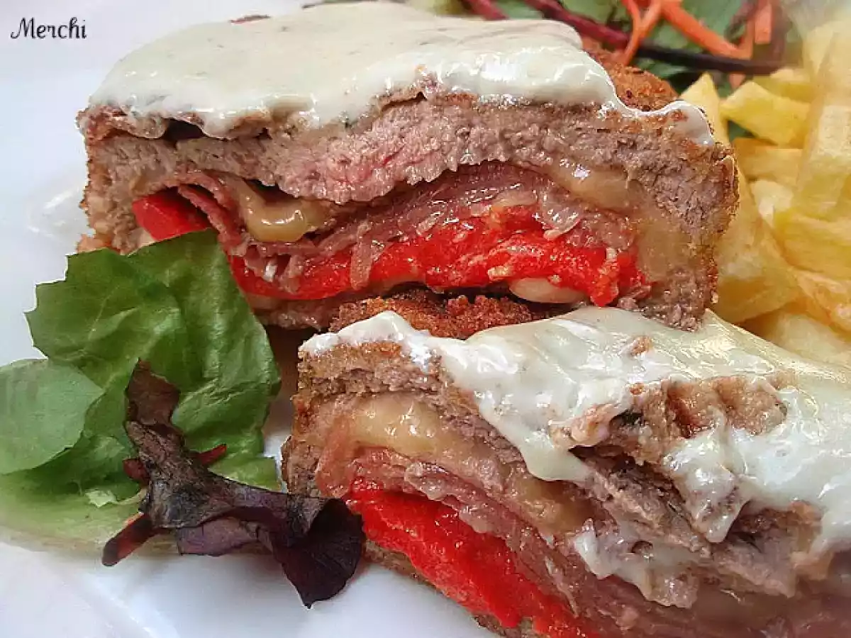 Cachopo de ternera al cabrales - foto 2