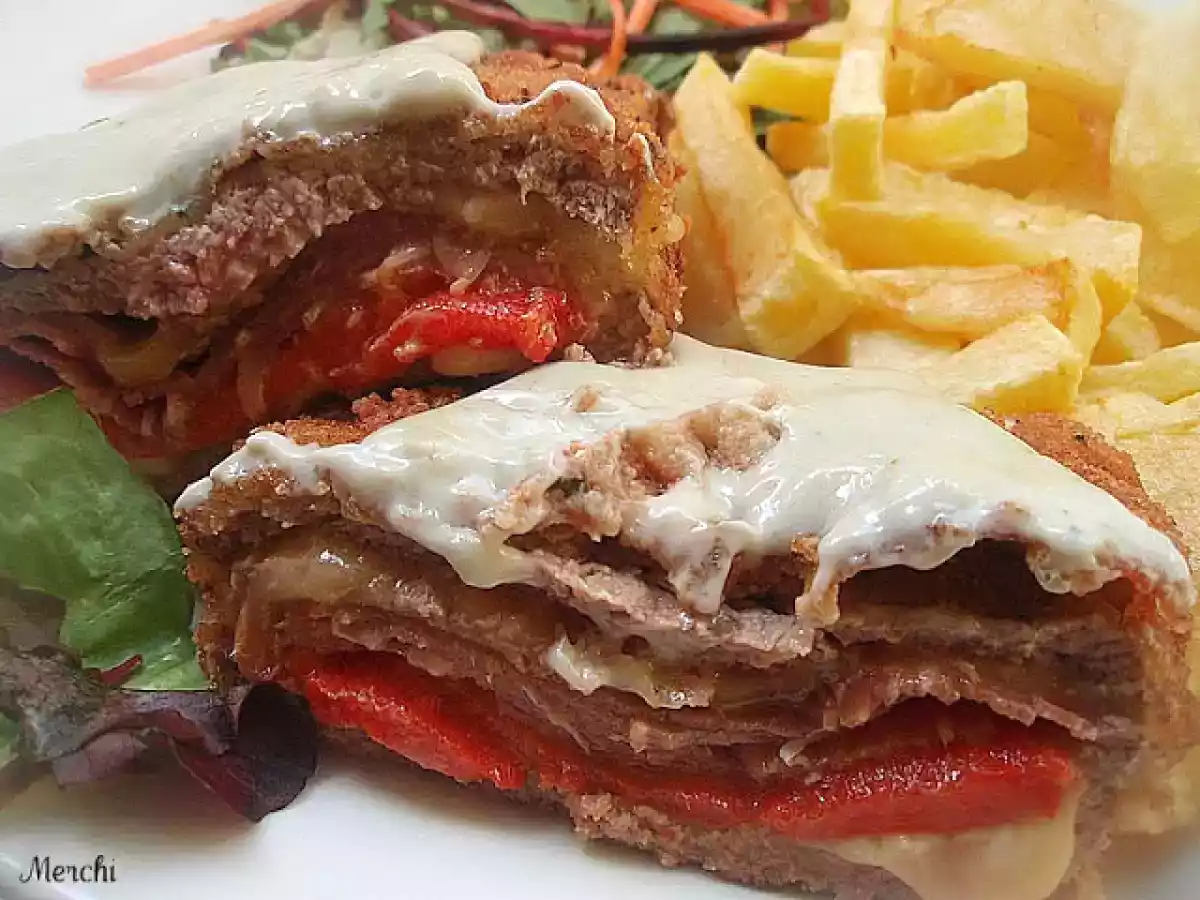 Cachopo de ternera al cabrales - foto 3