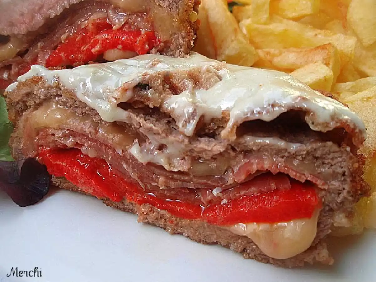 Cachopo de ternera al cabrales - foto 4